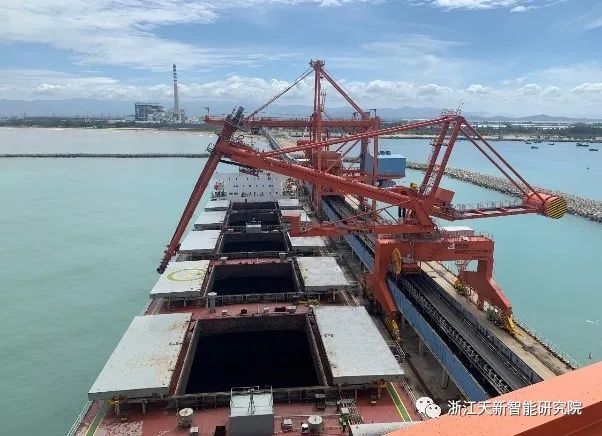 捷報！天新智能研究院螺旋式連續(xù)卸船機(jī)無人值守項目榮獲2021年電力行業(yè)技術(shù)類成果一等獎